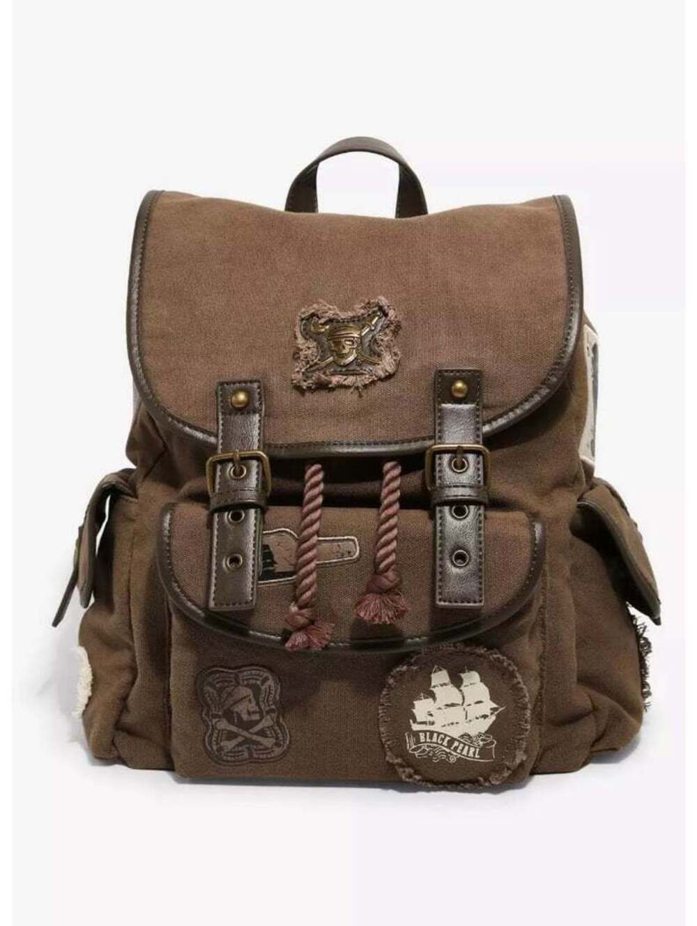 Disney The Pirates of the Caribbean Jack Sparrow Canvas Mini Backpack